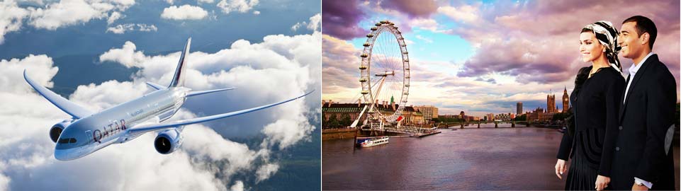 Boeing 787 Dreamliner to London