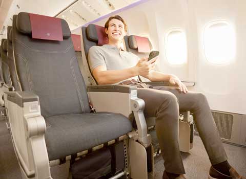 Select your favourite seat 