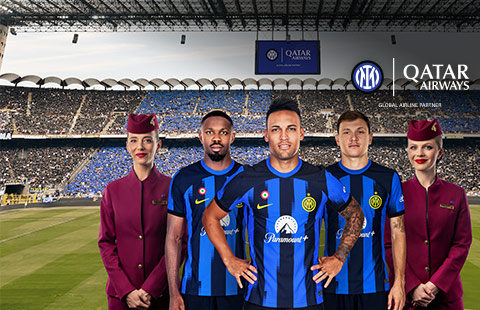 Excitement awaits with Qatar Airways & Inter
