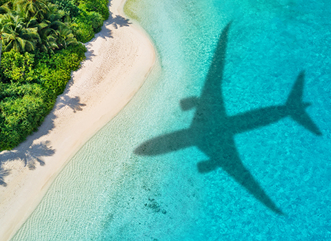 Award flights around the world