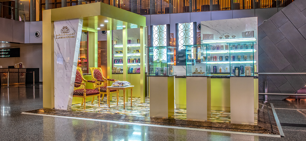 Qatar Duty Free Opens Al Jazeera Perfumes Boutique at HIA Qatar Airways