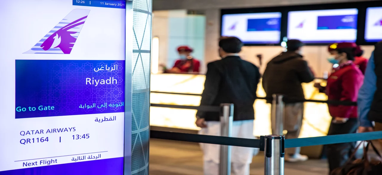 الخطوط الجوية القطرية تستأنف رحلاتها إلى الرياض Qatar Airways