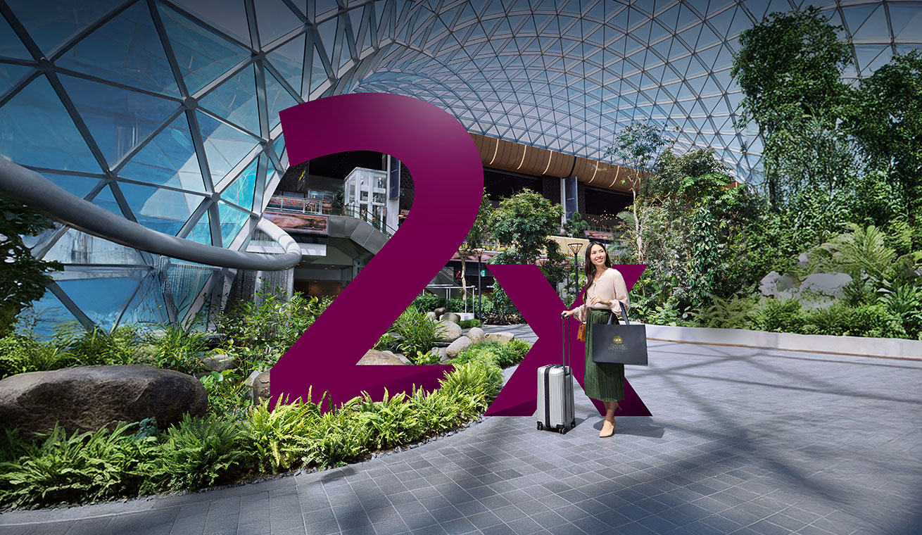 Double your rewards at Qatar Duty Free