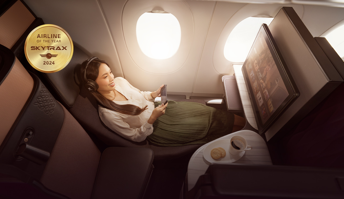 Qsuite, Une Première en Classe Affaires