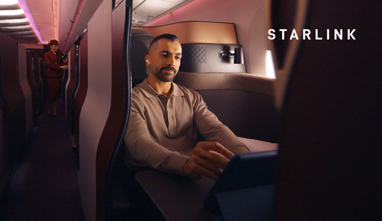 Starlink. The fastest Wi-Fi in the sky