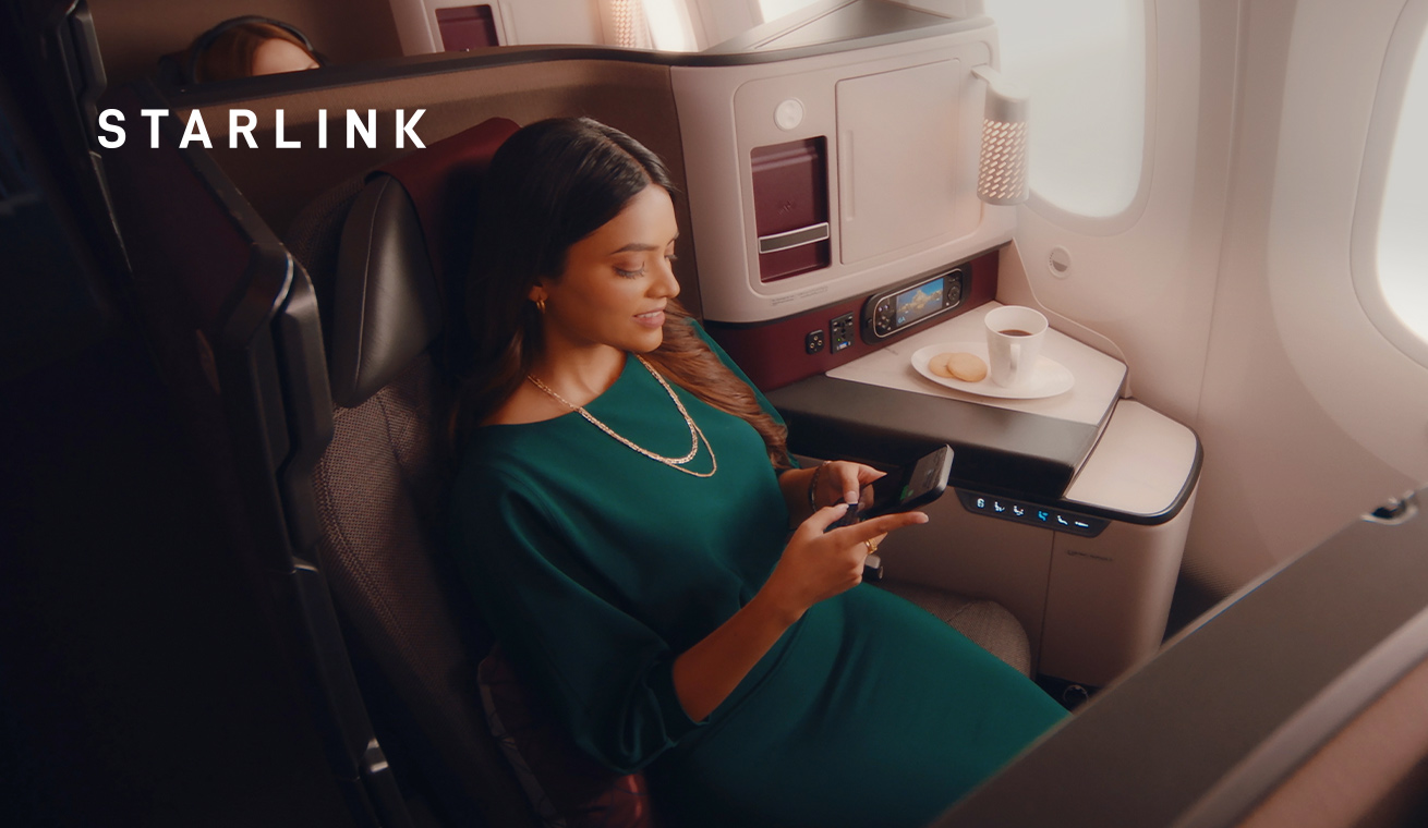 Starlink. The fastest Wi-Fi in the sky