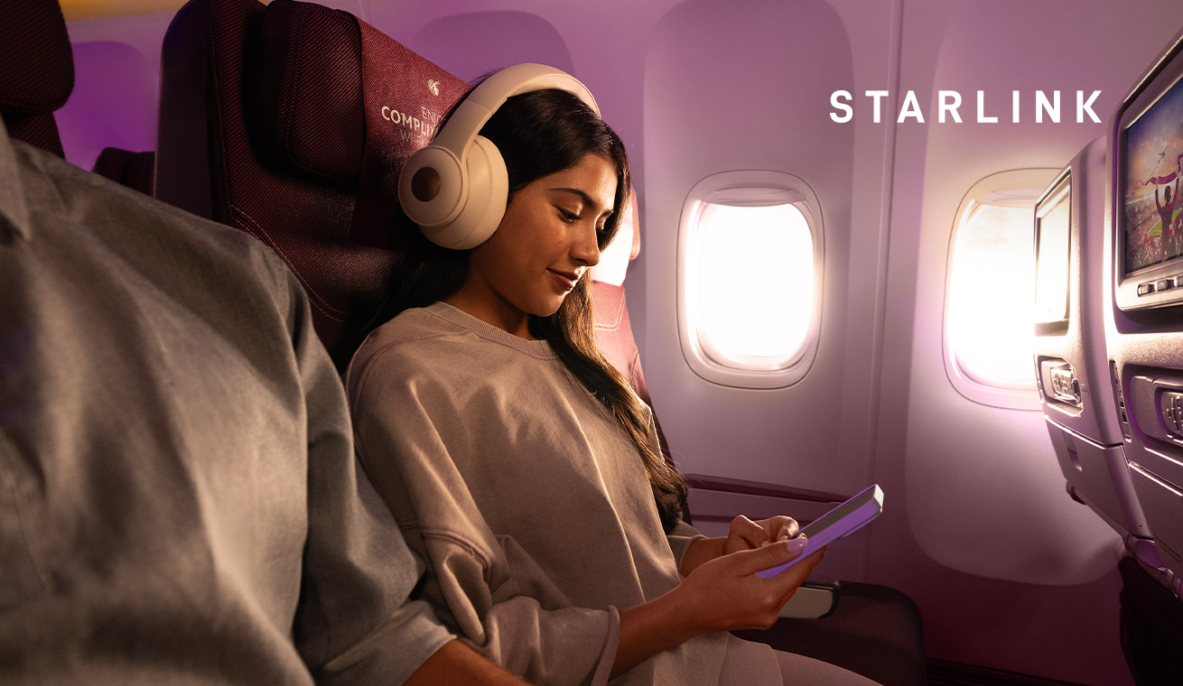 Starlink. The fastest Wi-Fi in the sky
