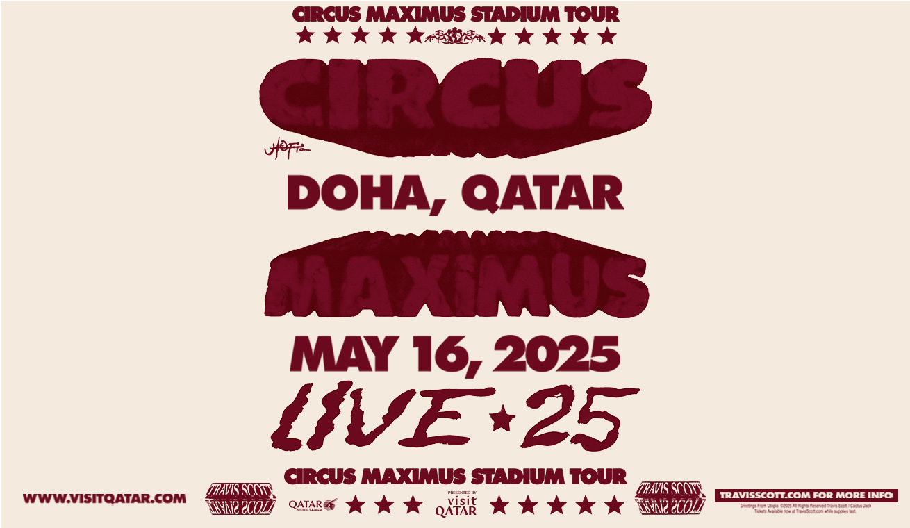 50% off Travis Scott concert in Doha