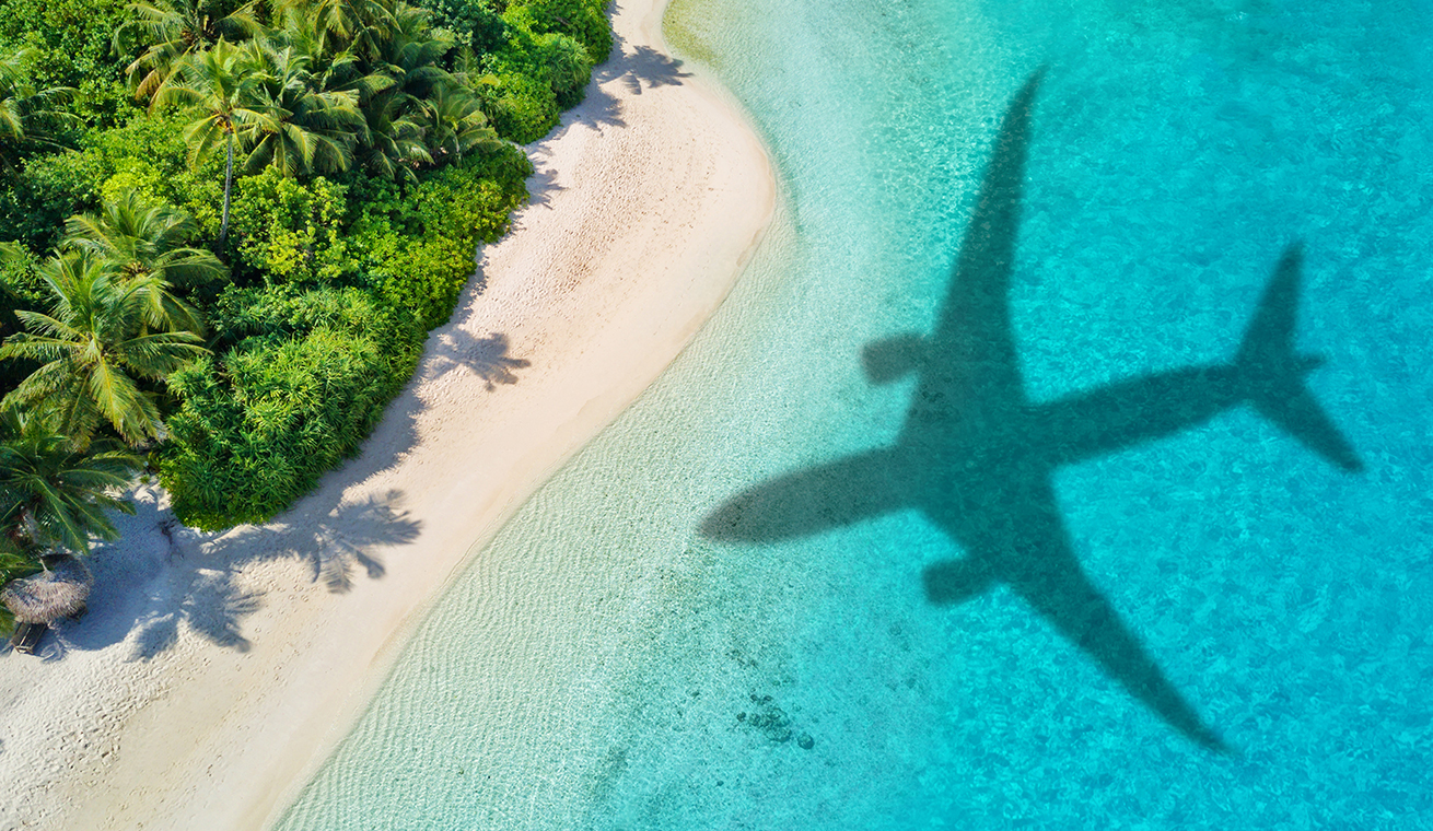 Award flights around the world