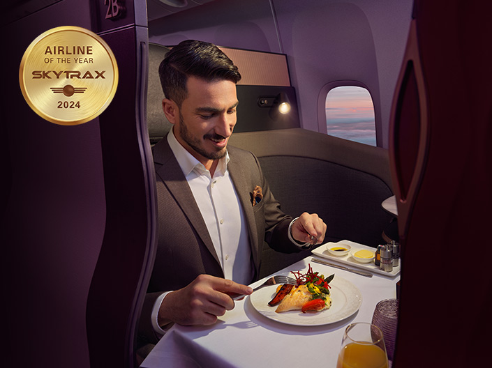 Entdecken Sie, warum unsere Business Class die beste der Welt ist