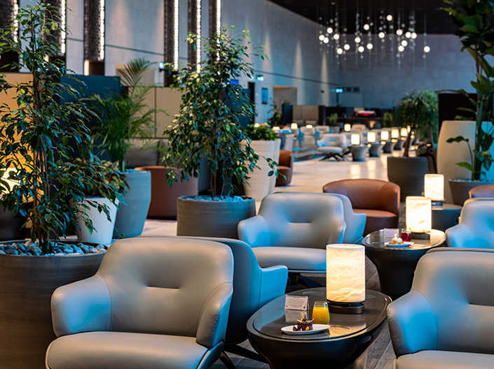 Relax at one of our lounges