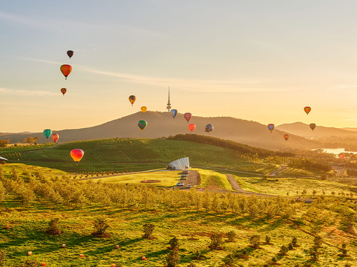 خمس وجهات مثالية لركوب المنطاد