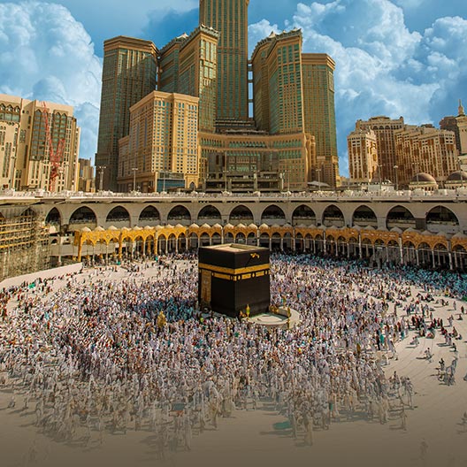 Enjoy savings of 13% on Umrah flights