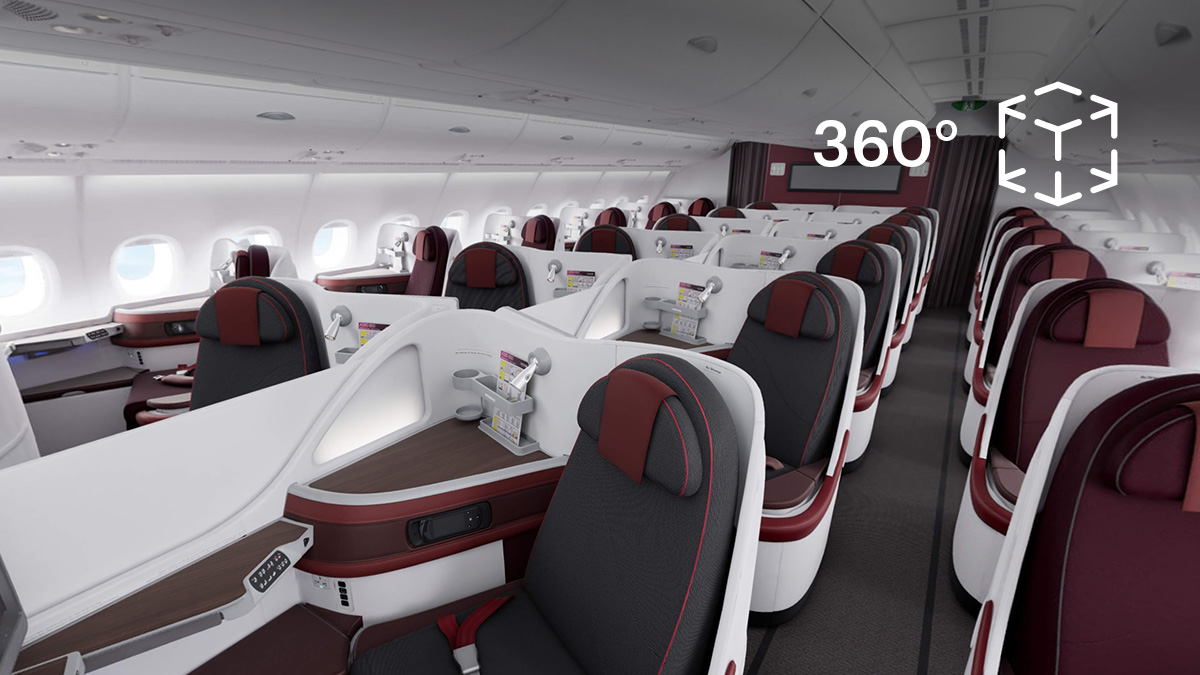 ビジネスクラス - A380 - QVerse | カタール航空